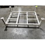 Stackable steel stand. 62in x 45in x 20in.