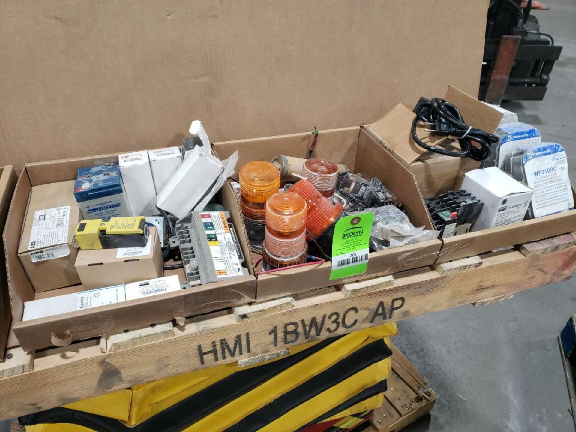 Qty 3 - Boxes of assorted electrical parts. - Image 18 of 18