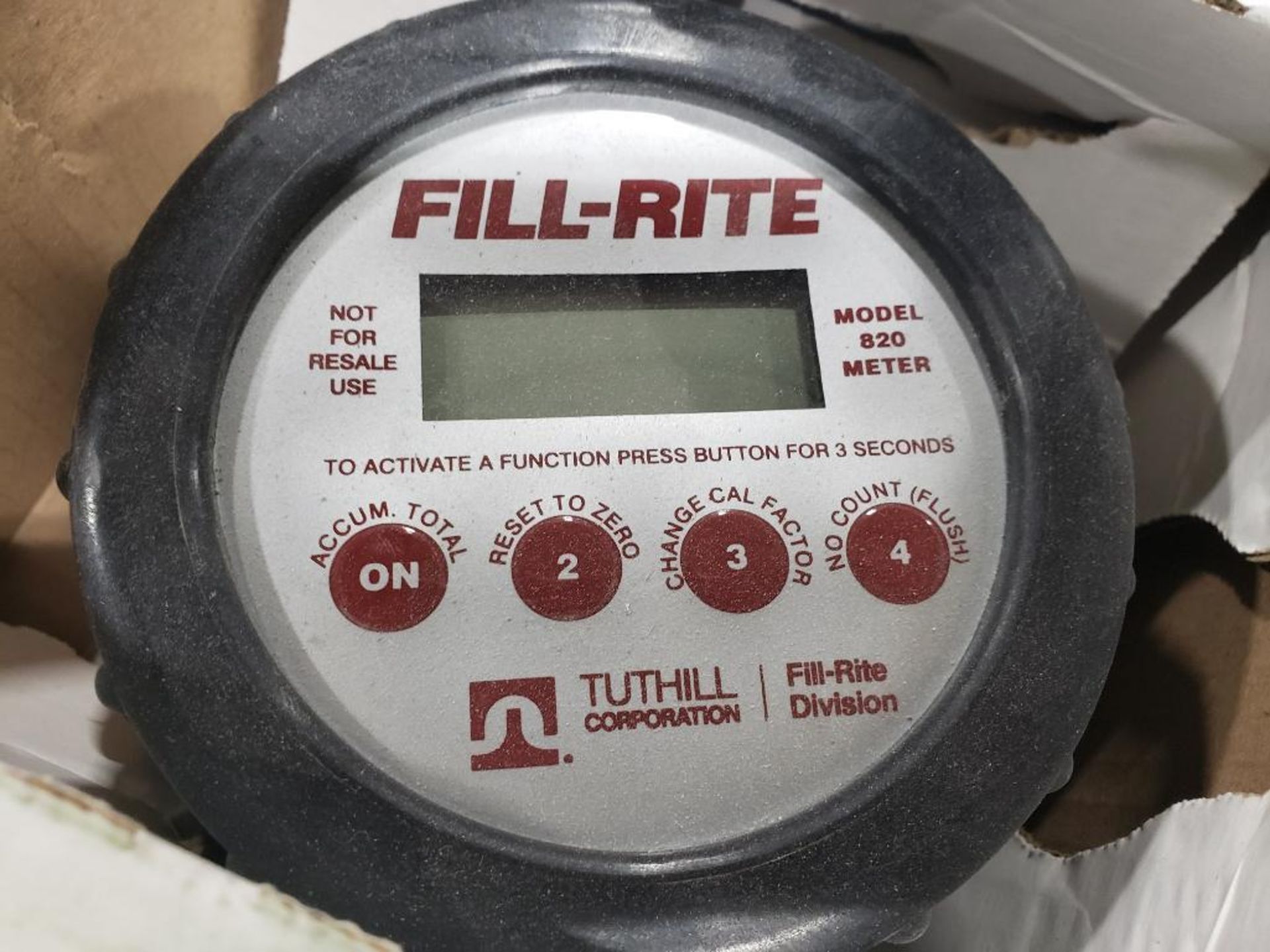 Tuthill Fill-Rite digital meter. Model 820. - Image 3 of 6