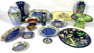 A large assortement of Maling decorative china and other related items