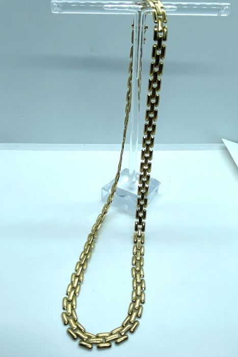 Two cased 9 carat gold chains, one with a double weave chain, both with clasps, marked 375 (21.9g - Image 10 of 11