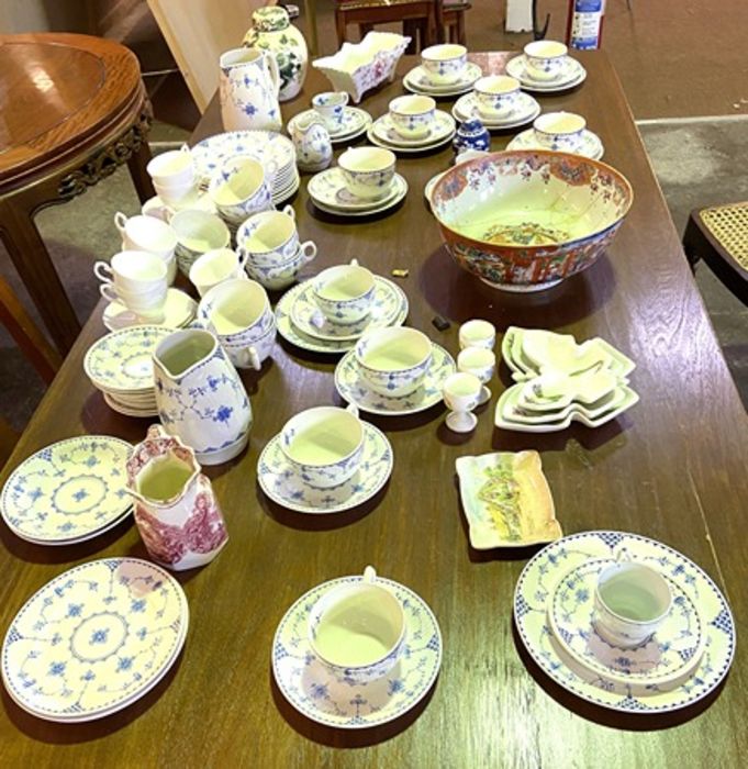 An assortment of tea wares and other ceramics, including a Royal Doulton Tapestry pattern part tea - Image 6 of 7