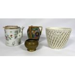 A small selection of ceramics, including a Chinese export tea pot, etc (a lot)