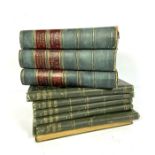 Large assortment of books, including The Pictorial History of Scotland, Vols I-III, with half