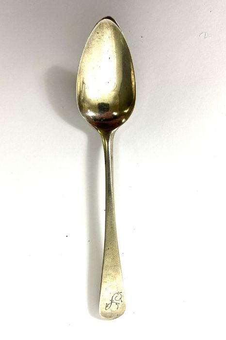 A small quantity of Georgian and similar flatware, including nine assorted Old English teaspoons; - Image 6 of 13
