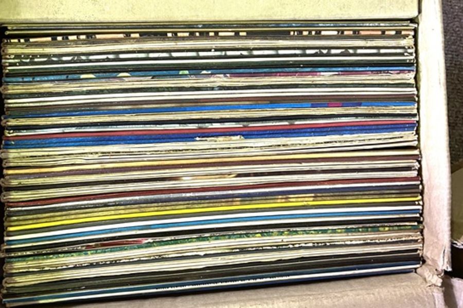 A large assortment of 20th century vinyl records, in five boxes, including Opera, Classical and - Image 8 of 11