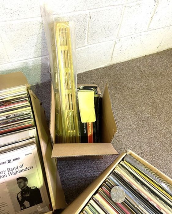 A large assortment of 20th century vinyl records, in five boxes, including Opera, Classical and - Image 3 of 11