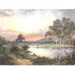 Prudence Turner, British (1930-2007), Loch Leven and Loch Achray, a pair, oil on canvas, both signed