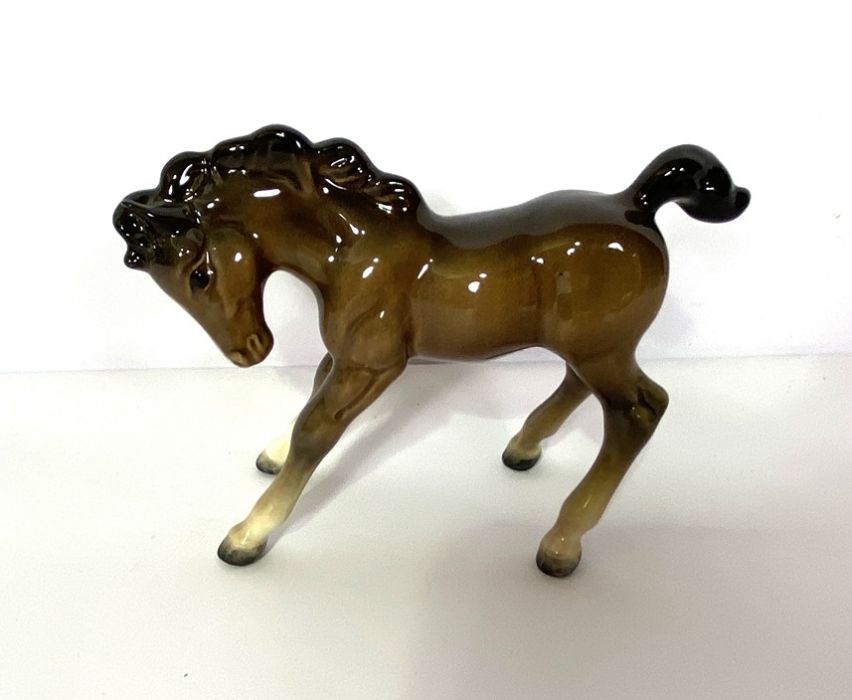 A group of assorted models of horses, including Royal Doulton figure of Dessert Orchid, 24cm high; a - Image 7 of 7