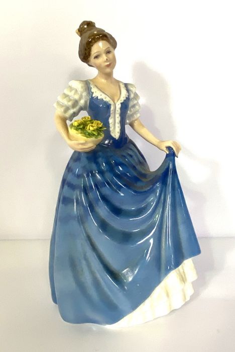 A group of nine assorted Royal Doulton bone china figures of ladies, including ‘Helen’ HN3886; - Image 6 of 6