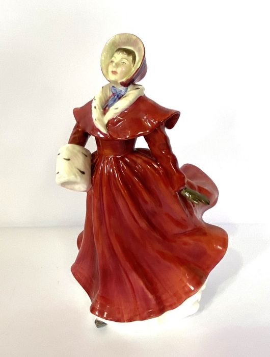 A group of nine assorted Royal Doulton bone china figures of ladies, including ‘Helen’ HN3886; - Image 2 of 6