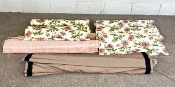 An group of assorted window blinds, including Thistle decorated textile blinds etc(a lot)