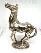 The British Horse Society, ‘Playing Up’, a solid silver cast limited edition equestrian sculpture,