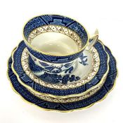 A Booths ‘Real Old Willow” tea service, with gilt lining; together with assorted other tea wares,