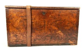 A 19th century numismatists collectors coin or medal chest, circa 1800, with ten drawers, eight with