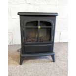 A Focalpoint ES1000 electric ‘log burner’ style heater, 53cm highCondition report Not tested for