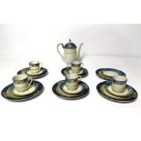 Assortment of tea and coffee sets with assorted decorative plates (a lot)