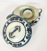 A Wedgwood "Beaconsfield" part dinner service, including covered tureens, gravy boat and assorted