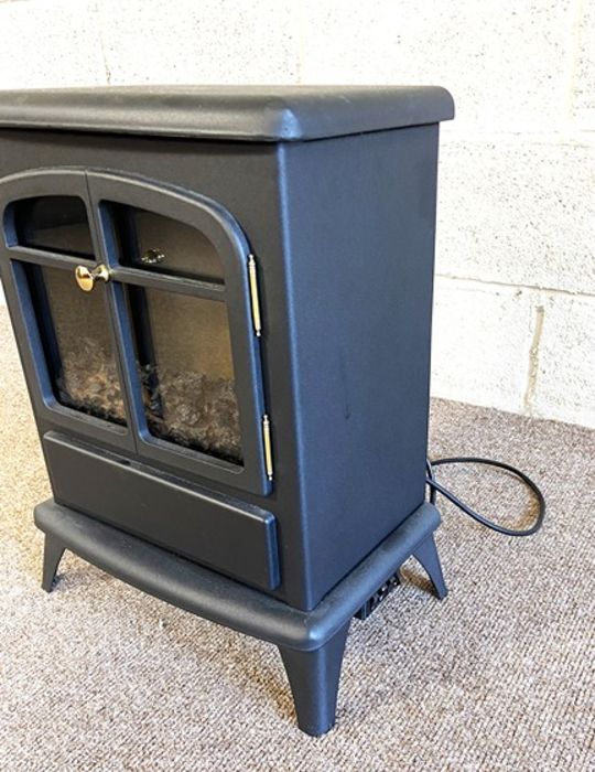 A Focalpoint ES1000 electric ‘log burner’ style heater, 53cm highCondition report Not tested for - Image 5 of 5