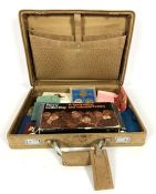 A large assortment of coins, banknotes and related ephemera, including a 1979 cased USA proof set of