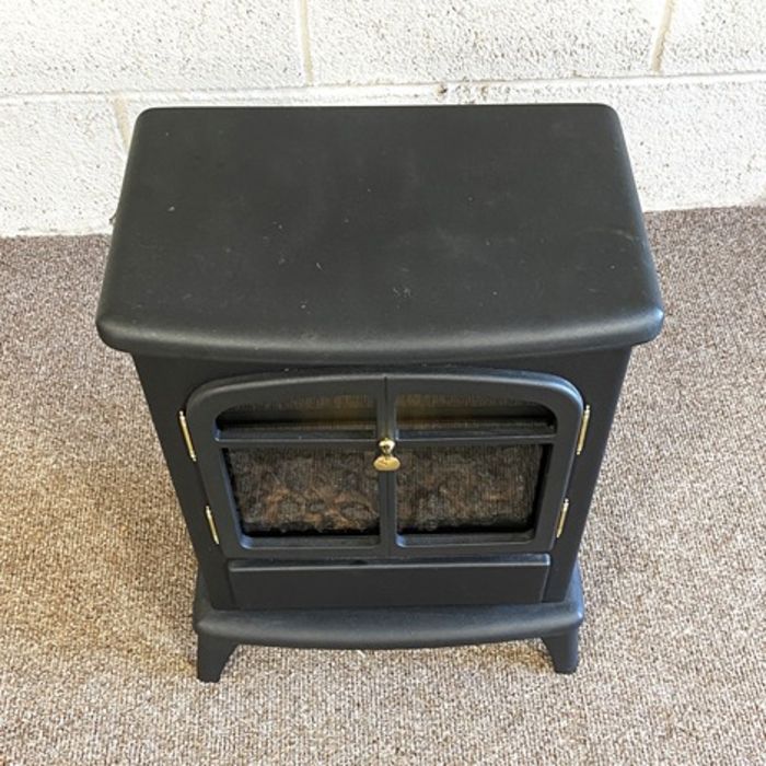 A Focalpoint ES1000 electric ‘log burner’ style heater, 53cm highCondition report Not tested for - Image 3 of 5