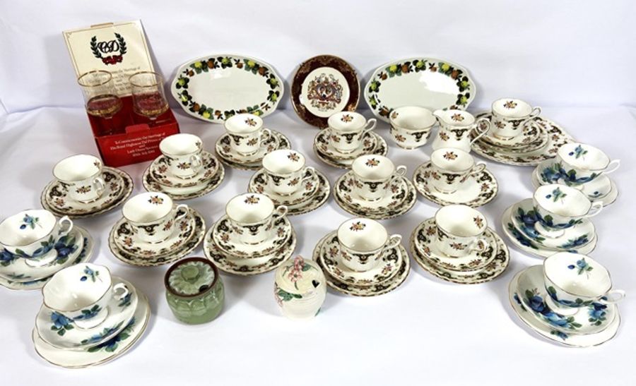 A small group of assorted tea wares and commemorative china (a lot) - Image 2 of 10