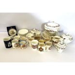 A group of collectors Royal commemorative china, together with a group of tableware including a