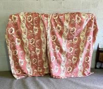 Two pairs of vintage curtains