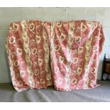 Two pairs of vintage curtains