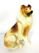 A mixed group of ceramics and glassware, including a Beswick Corgi, assorted other figures and