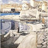 After Charles Rennie MacKintosh, La Rue du Soleil, and another similar print, together with "The