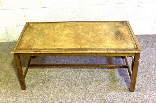 An Edwardian octagonal topped two tier occasional table; a drop leaf small table and a vintage