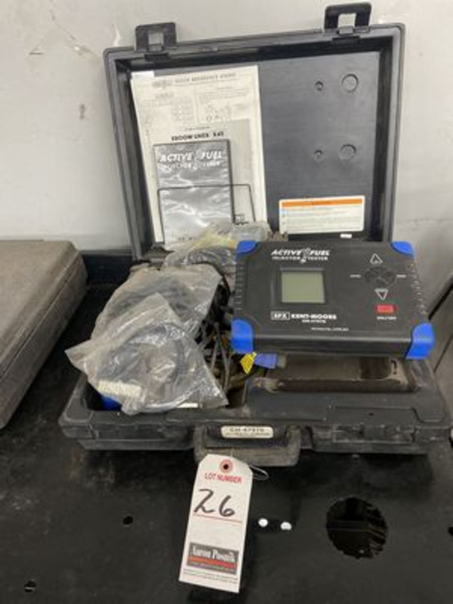 SPX KENT MOORE ACTIVE FUEL INJECTOR TESTER, M/N CH-47976 W/ CASE