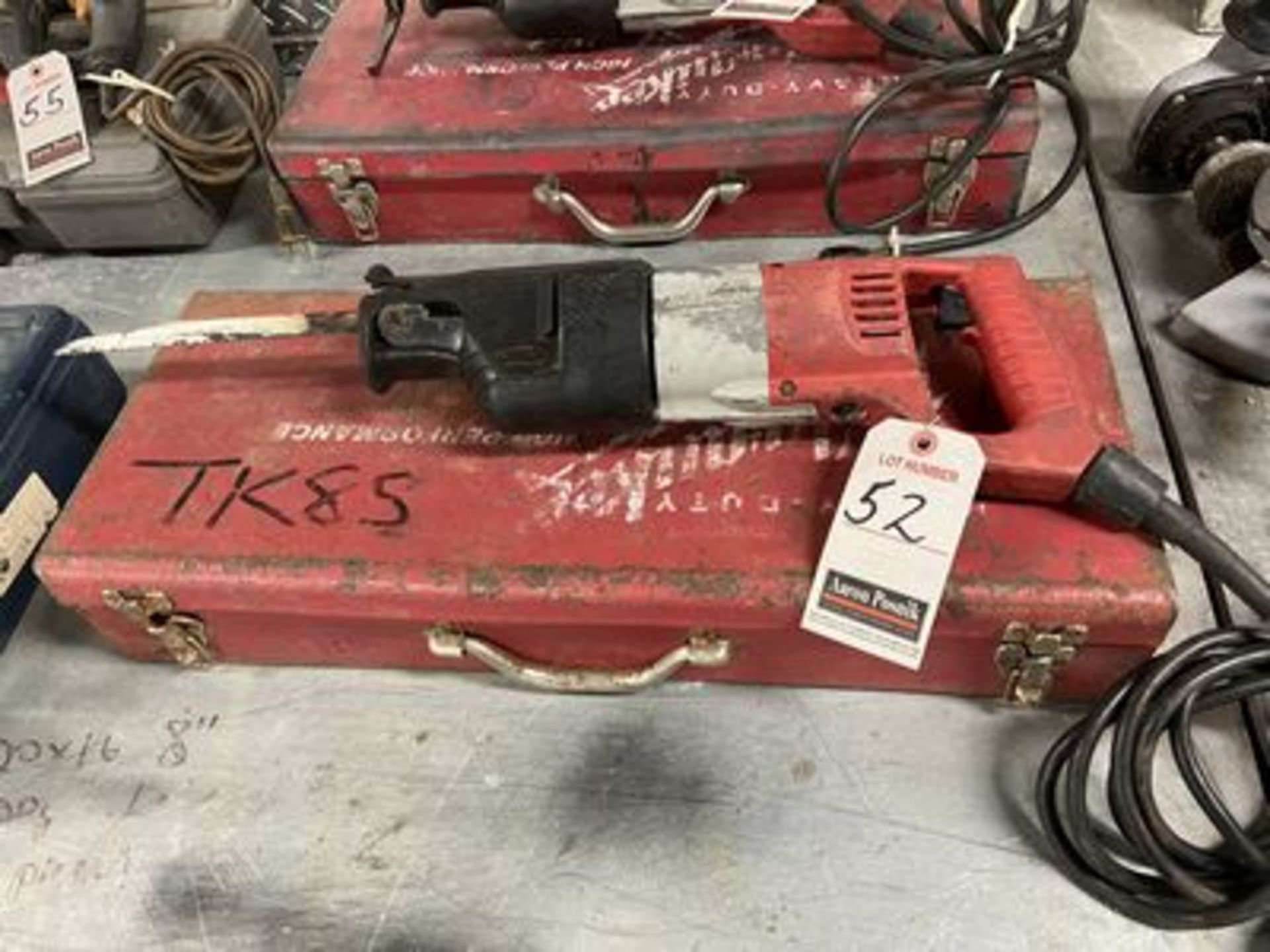 MILWAUKEE ELEC. SAWZALL W/ CASE