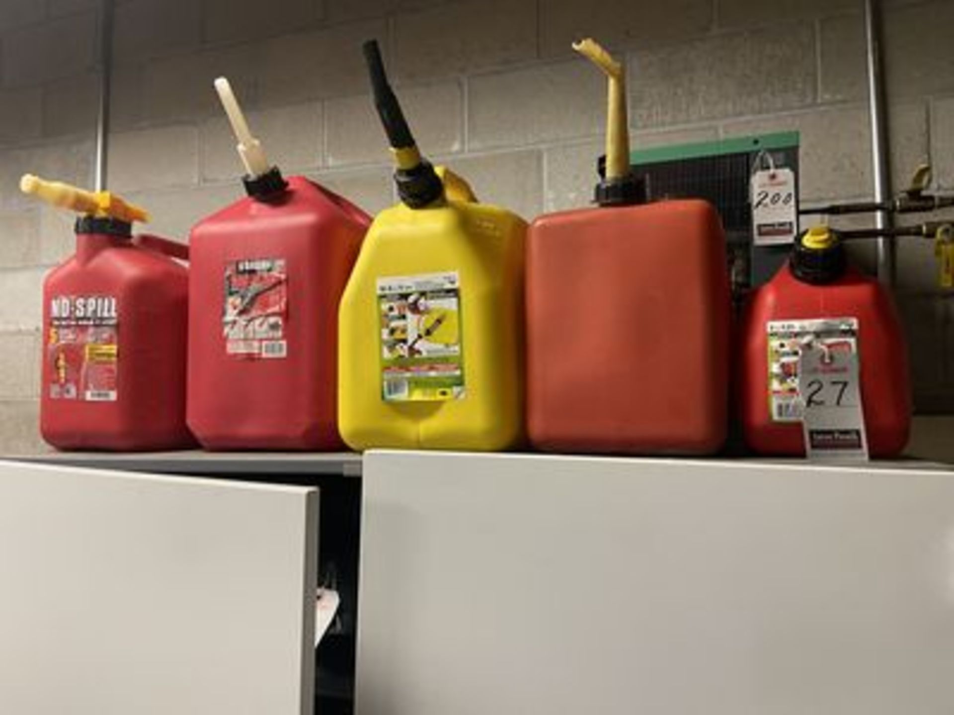 ASS'T POLY GAS CANS