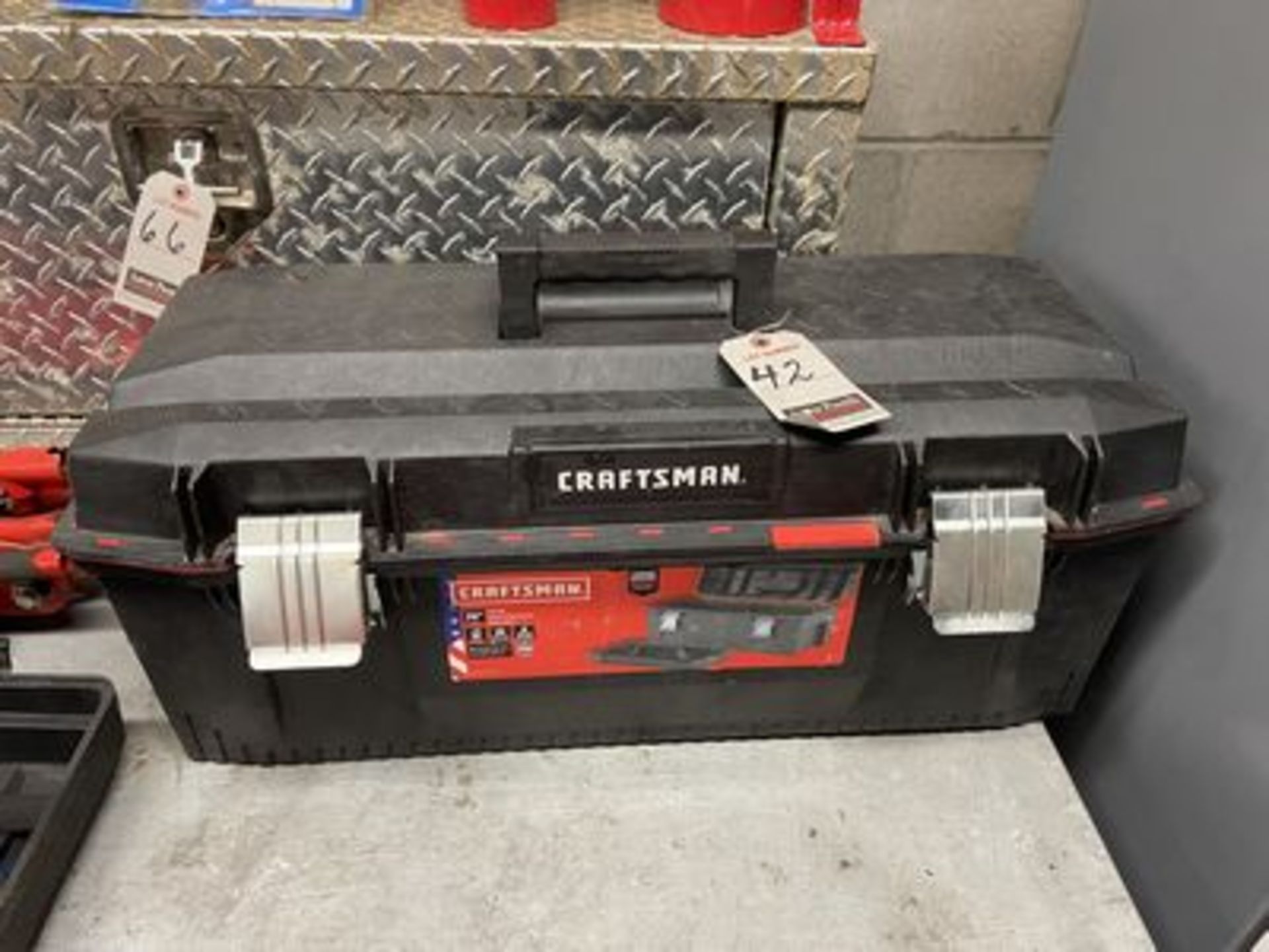 CRAFTSMAN 28" POLY TOOLBOX - Image 2 of 2