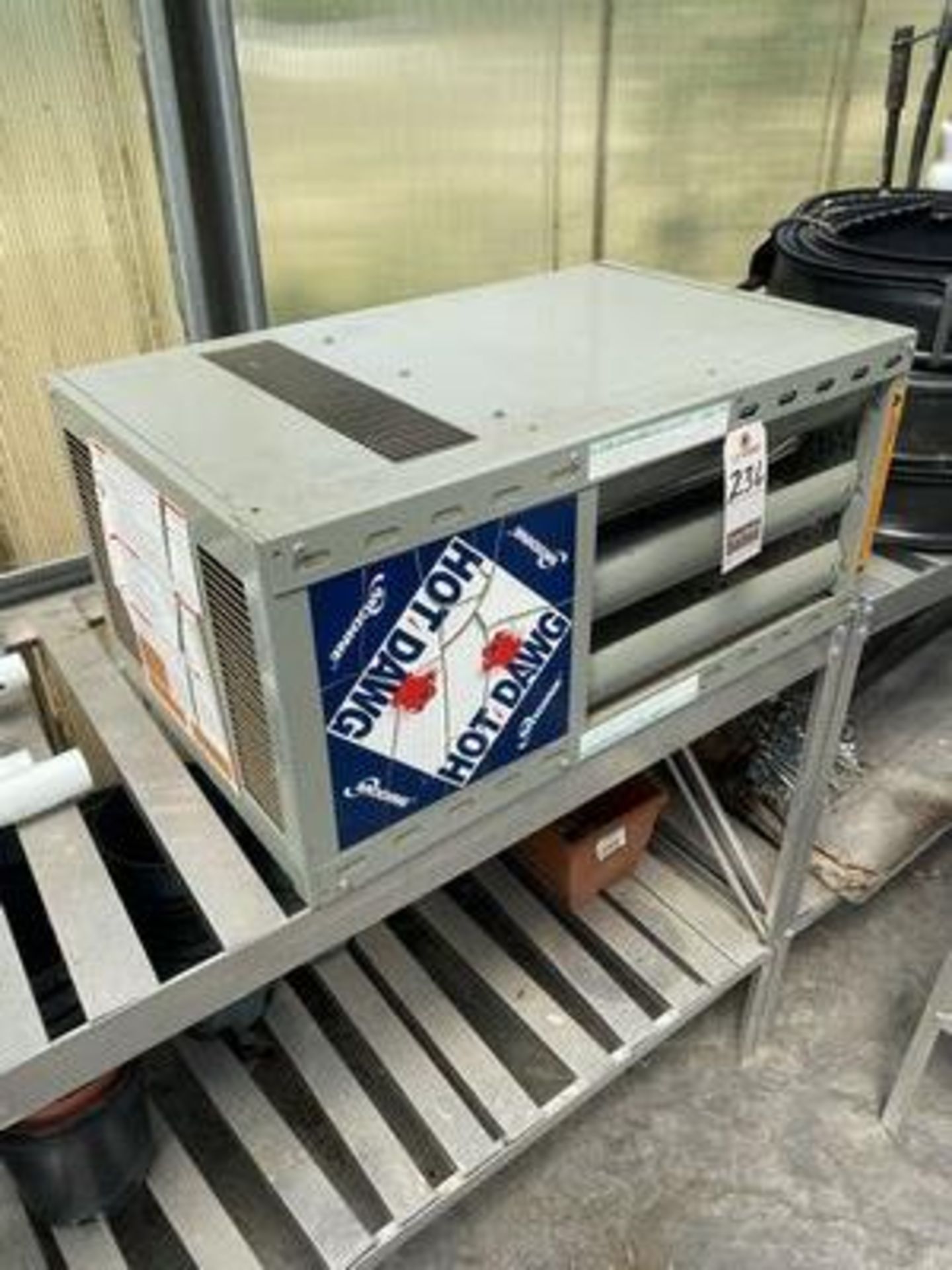 MODINE HOT DAWG GAS HEATER UNIT, CEILING TYPE, 1 PH.