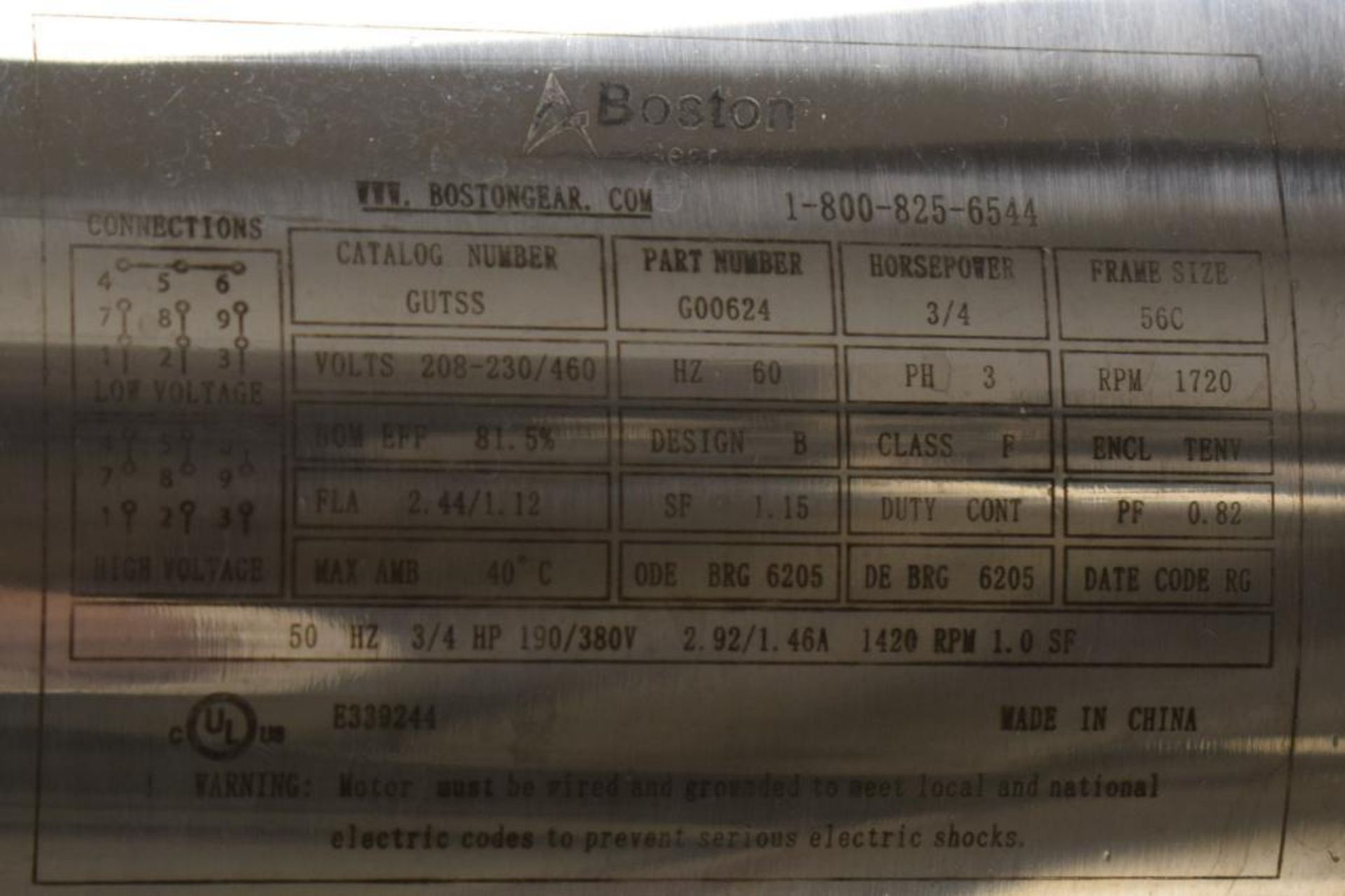 Feldmeier Pressure Tank, Approximate 350 Liter (92 Gallon), 316L Stainless Steel. Approximate 30" di - Image 9 of 13