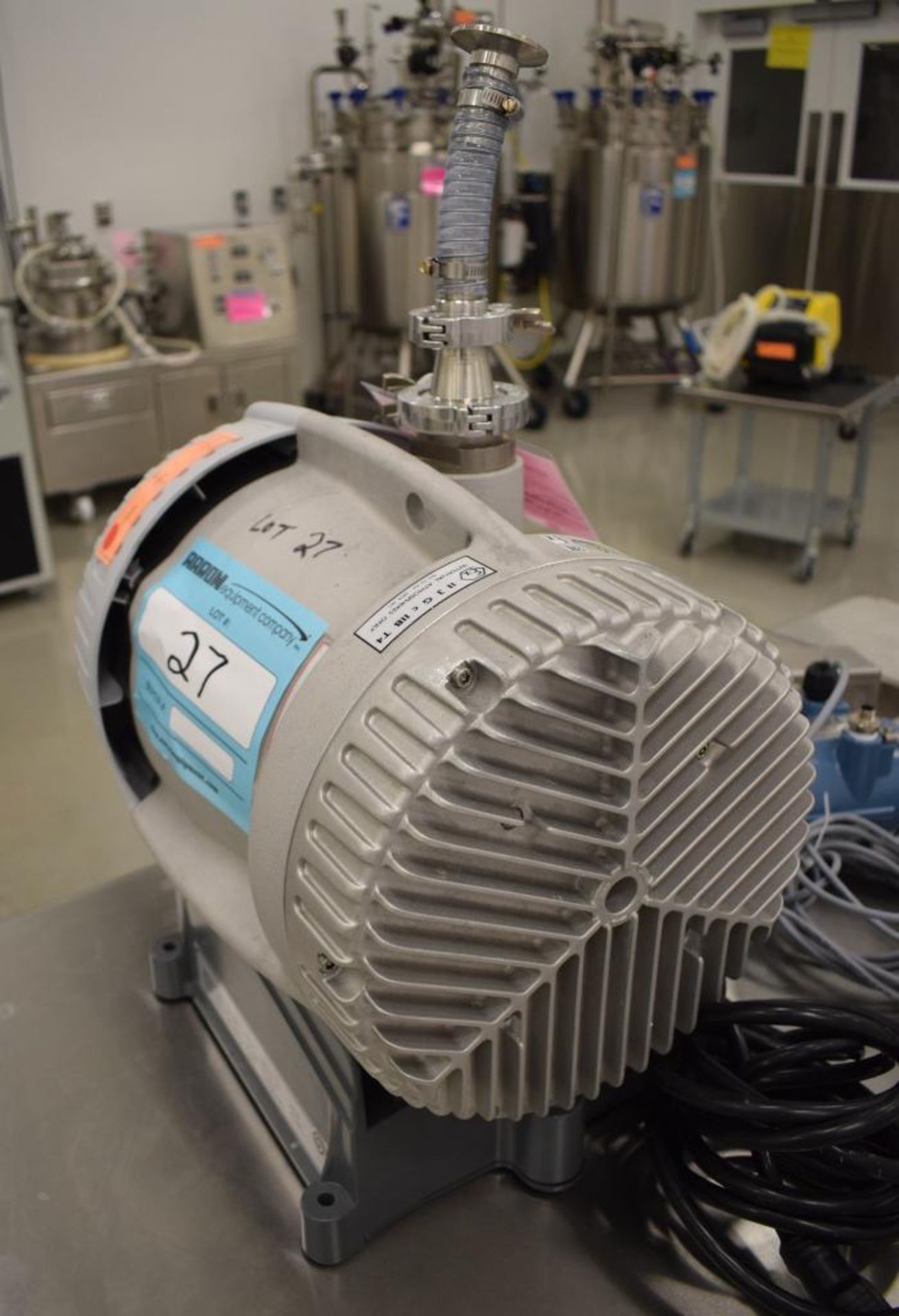 Edwards Chemical-Resistant Dry Scroll Vacuum Pump, Model XDS46iC. Approximate 23.5 cfm, 0.7hp motor. - Image 2 of 7