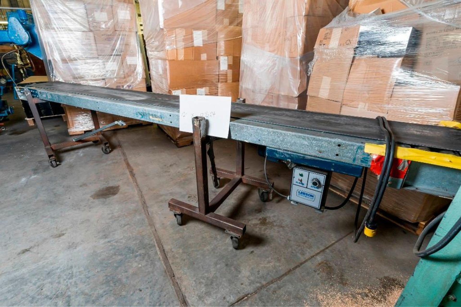 12 1/2' X 12' CONVEYOR W/ BELT