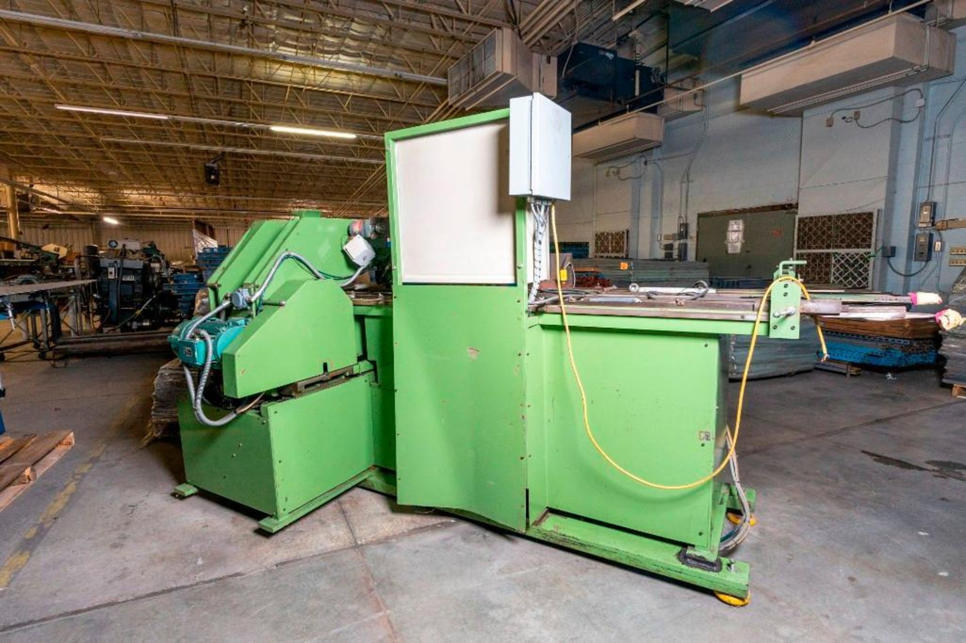 ARNO/MASKINER 2-HEAD AUTO RIVETER, S/N 102282, WITH FEEDER