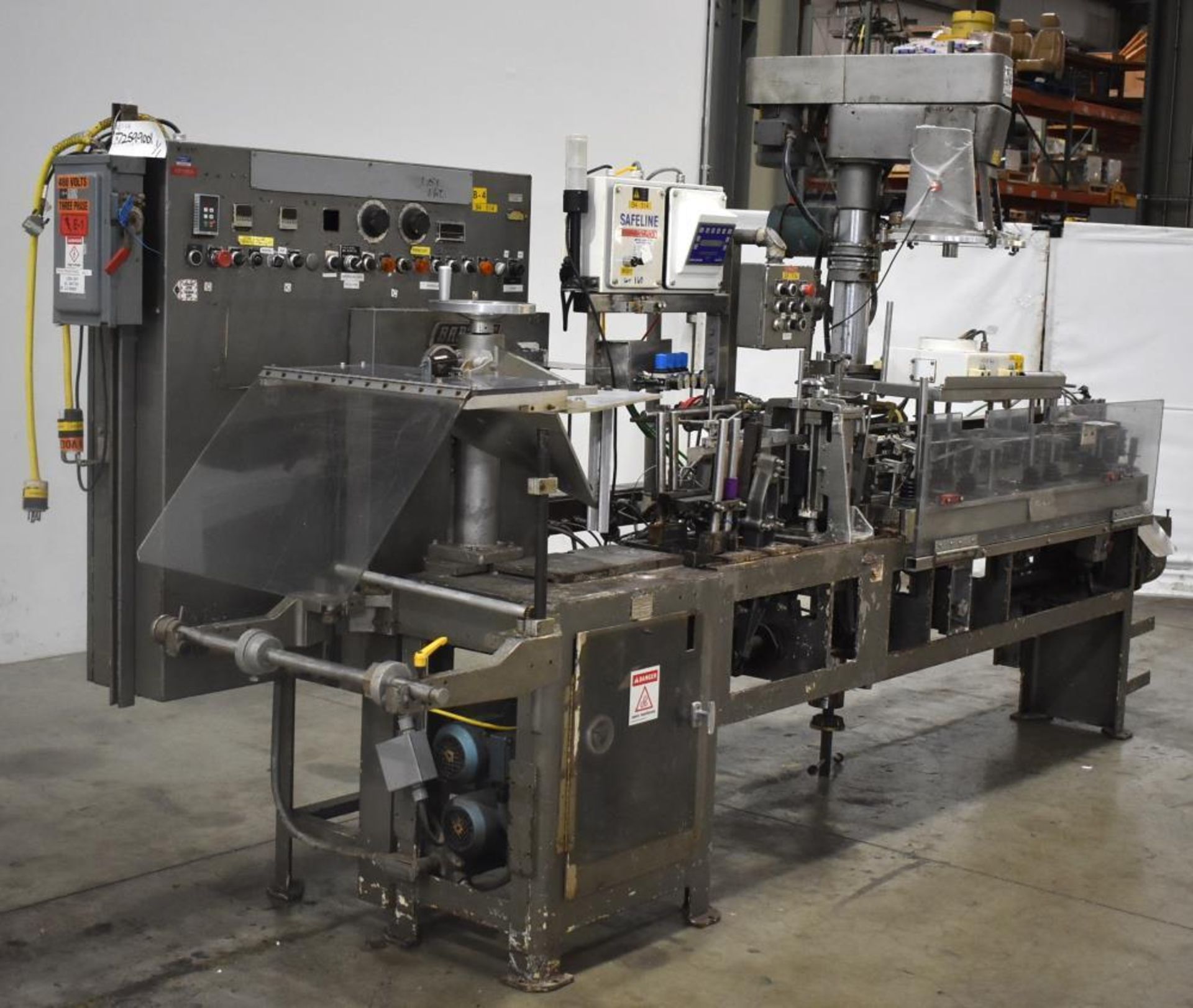 Used- Bartelt IM6-9 Horizontal Form FIllinoisl Seal Machine. Capable of speeds up to 120 ppm. Pouch - Image 2 of 37