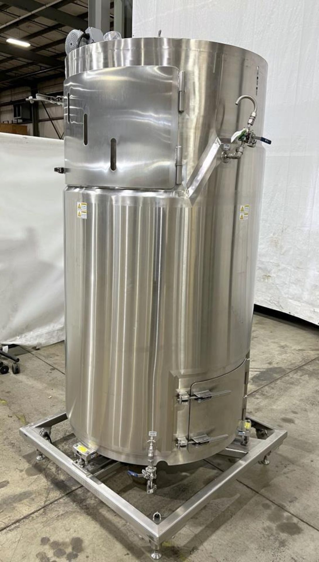 Used- Thermo Scientific Single Use Bioreactor, Model HyClone, 1000 liter capacity, Stainless Steel. - Image 2 of 10