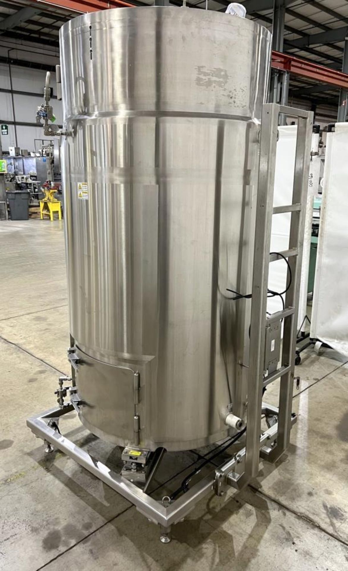 Used- Thermo Scientific Single Use Bioreactor, Model HyClone, 1000 liter capacity, Stainless Steel. - Image 3 of 10