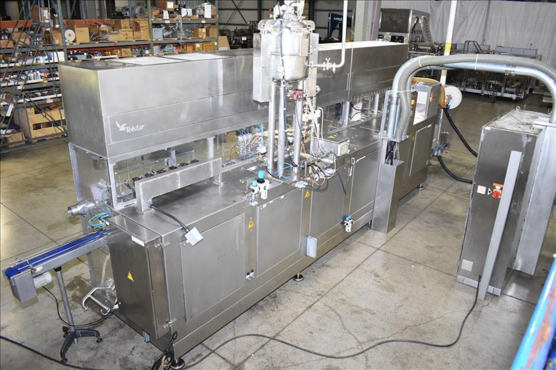 Used- Bossar Model BL3000 STU3 Horizontal Form FIllinoisl Seal Machine for Liquid Stand Up Pouches w - Image 8 of 109