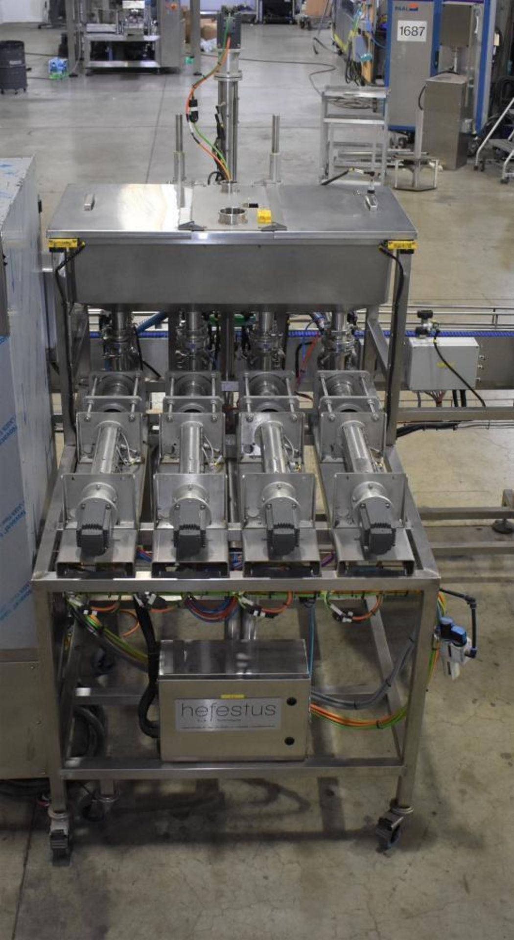 Used- Hefestus Bottling Line. 20-30 bottles per minute. Includes the following: New England Bulk Bot - Image 6 of 67