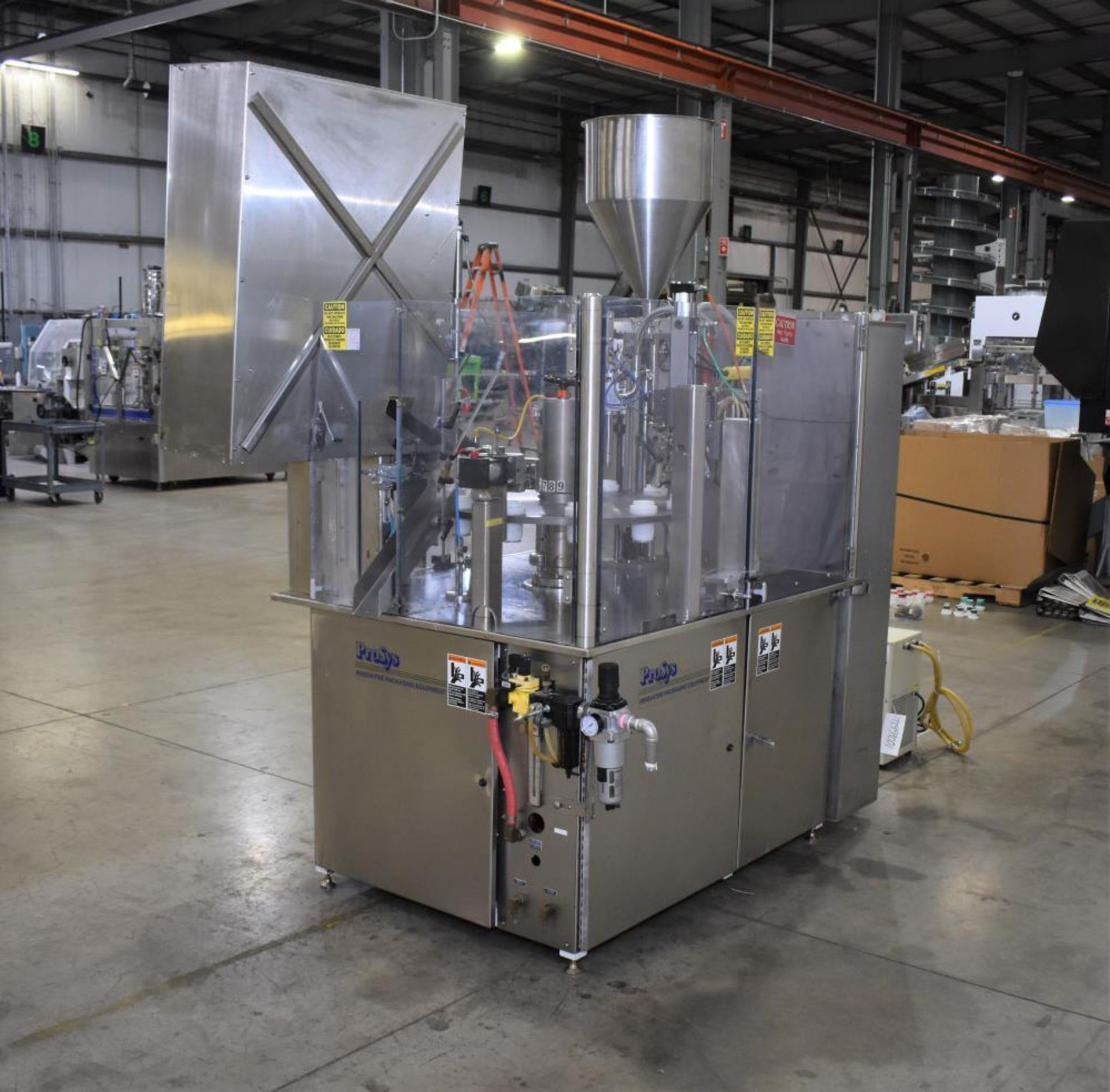 Used- Prosys RT70H Hot Air Plastic Tube FIllinoisler, Model LVF-RT-70H. Capable of speeds up to 70 t - Image 4 of 26