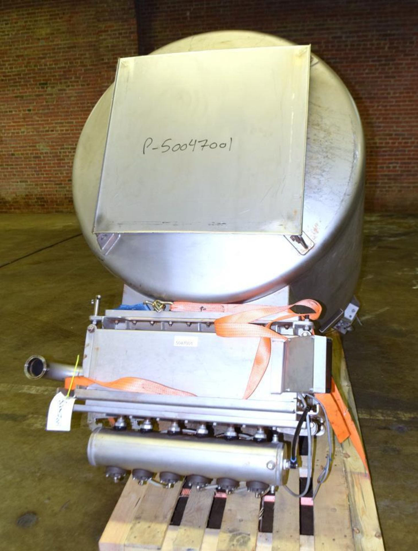 Used- Dinnissen Pegasus Twin Shaft Fluidized Paddle Mixer, 10 to 17 Cubic Feet Capacity, Type 305-50 - Image 38 of 68