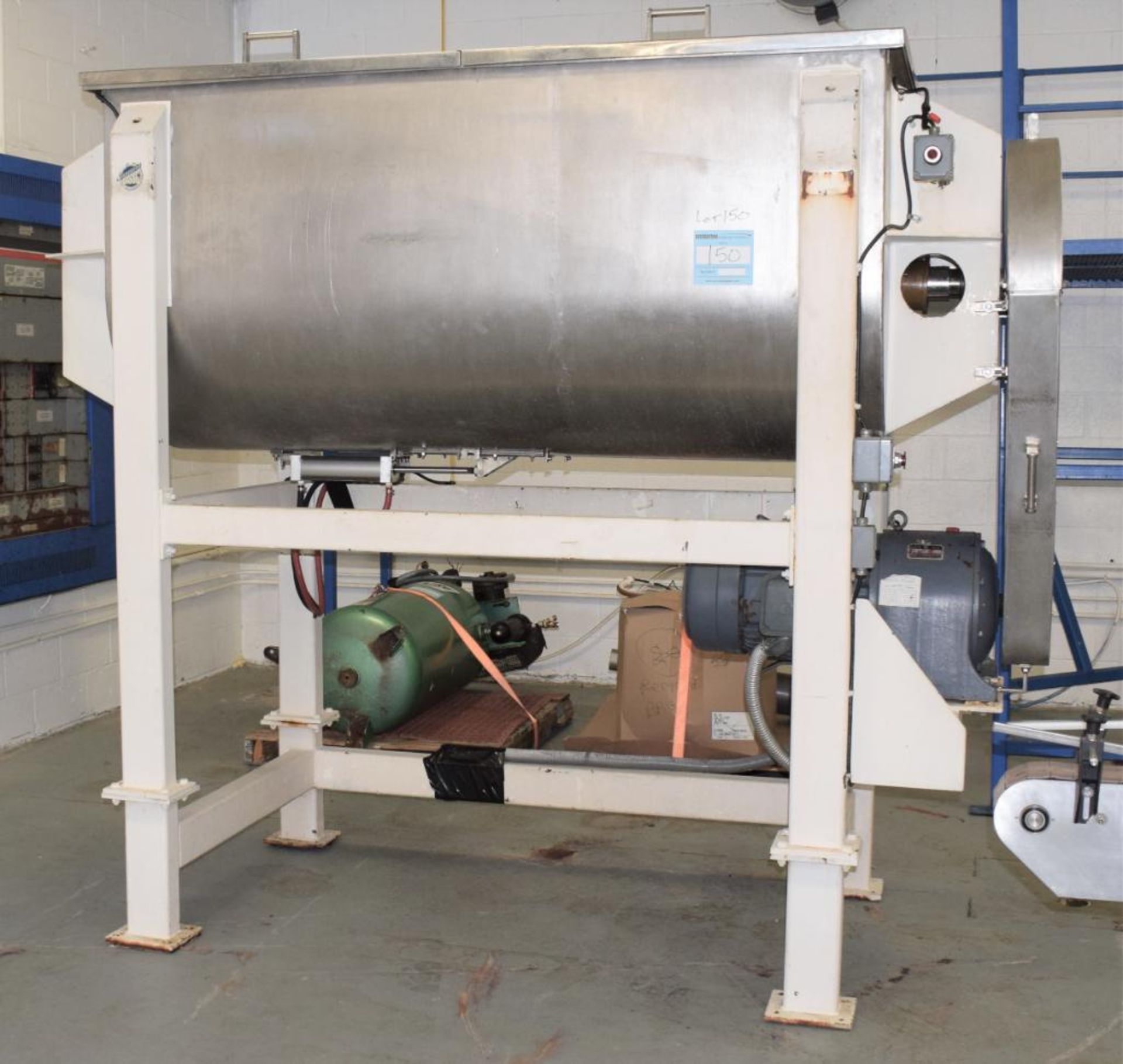AIM Blending Technologies Double Spiral Ribbon Blender, Approximate 50 Cubic Feet, Stainless Steel. - Image 6 of 25