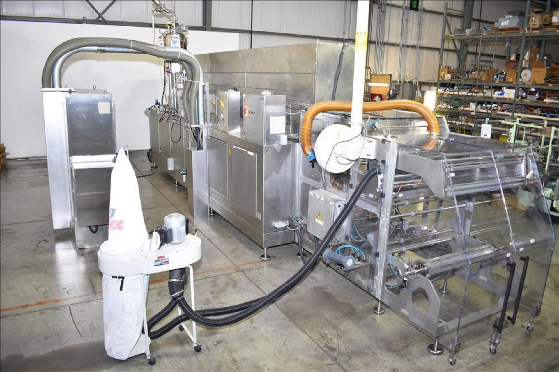 Used- Bossar Model BL3000 STU3 Horizontal Form FIllinoisl Seal Machine for Liquid Stand Up Pouches w - Image 5 of 109